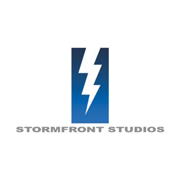Logo of Stormfront Studios / This image is derived from a logo uploaded to Wikimedia Commons. / Image credit: Stormfront Studios