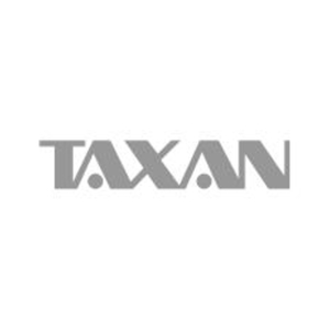 Logo of Taxan / This image is derived from a logo uploaded to Wikimedia Commons. / Image credit: Taxan