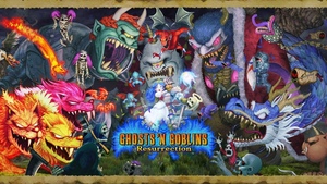 Ghosts ‘n Goblins Resurrection landscape poster / Sorry, we don't have accessible text for this image :( / Image credit: Capcom