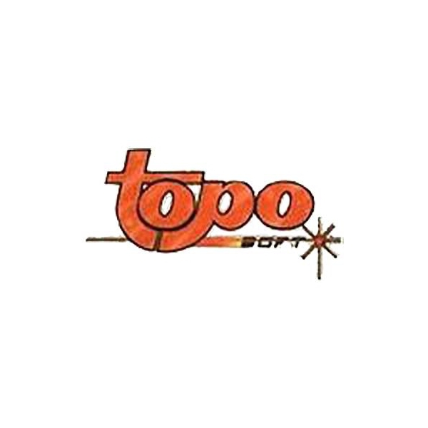 Logo of Topo Soft / This image is derived from a logo uploaded to Wikimedia Commons. / Image credit: Topo Soft