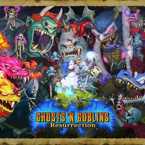 Ghosts 'n Goblins Resurrection poster / Sorry, we don't have accessible text for this image :( / Image credit: Capcom