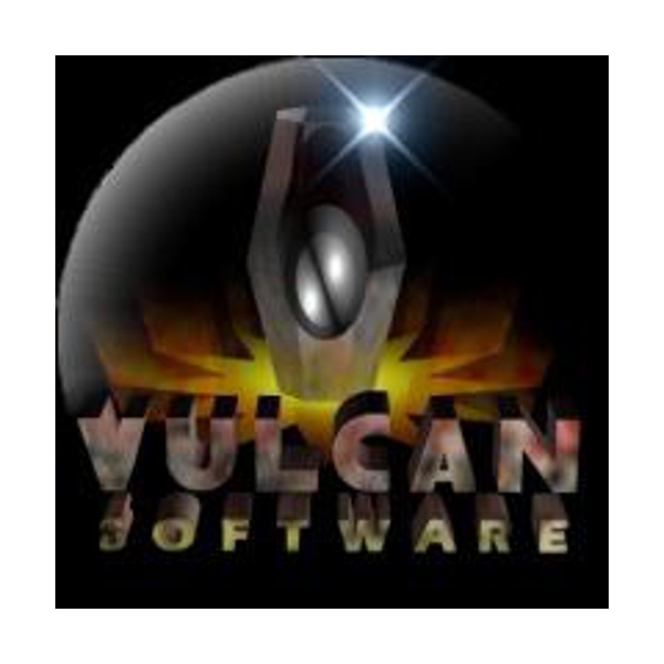 Logo of Vulcan Software / This image is derived from a logo uploaded to Wikimedia Commons. / Image credit: Vulcan Software