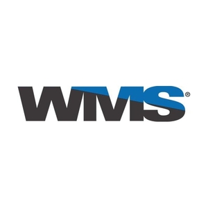 Logo of WMS Industries / This image is derived from a logo uploaded to Wikimedia Commons. / Image credit: WMS Industries