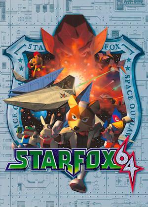 Star Fox 64 poster (My Nintendo reward, Europe) / Star Fox 64 poster. Offered as a My Nintendo reward in Europe, 2022. / Image credit: Nintendo