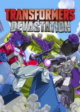 Transformers: Devastation cover art / Wikipedia's cover art image for Transformers: Devastation. / Image credit: Activision/PlatinumGames Inc.