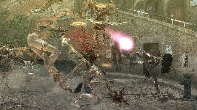 Bayonetta combat gameplay screenshot / Bayonetta combat gameplay screenshot, via PlatinumGames.com. / Image credit: PlatinumGames Inc / SEGA