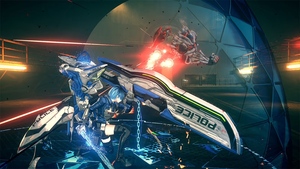 Astral Chain gameplay / Sorry, we don't have accessible text for this image :( / Image credit: PlatinumGames Inc / Nintendo