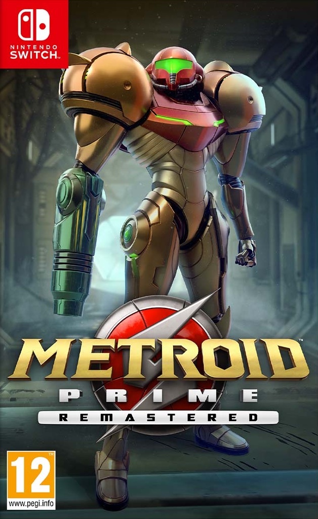 Metroid Prime Remastered Nintendo Switch UK box art / Sorry, we don't have accessible text for this image :( / Image credit: Nintendo