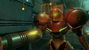 Metroid Prime Remastered screenshot - Samus / Sorry, we don't have accessible text for this image :( / Image credit: Nintendo