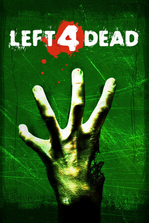 Left 4 Dead library capsule (Steam) / Depicts the Left 4 Dead logo above a grasping, four-fingered hand / Image credit: Steam