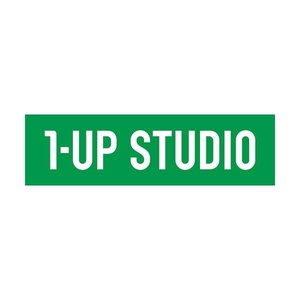 Logo of 1-Up Studio / This image is derived from a logo uploaded to Wikimedia Commons. / Image credit: 1-Up Studio