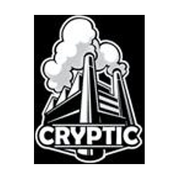Logo of Cryptic Studios / This image is derived from a logo uploaded to Wikimedia Commons. / Image credit: Cryptic Studios