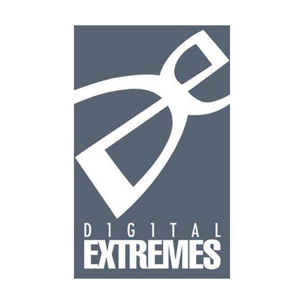 Logo of Digital Extremes / This image is derived from a logo uploaded to Wikimedia Commons. / Image credit: Digital Extremes