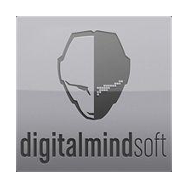 Logo of Digitalmindsoft / This image is derived from a logo uploaded to Wikimedia Commons. / Image credit: Digitalmindsoft