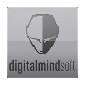 Logo of Digitalmindsoft / This image is derived from a logo uploaded to Wikimedia Commons. / Image credit: Digitalmindsoft
