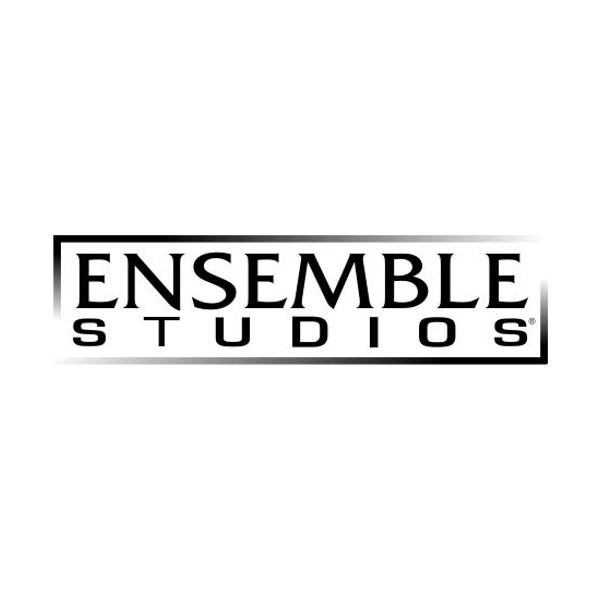 Logo of Ensemble Studios / This image is derived from a logo uploaded to Wikimedia Commons. / Image credit: Ensemble Studios