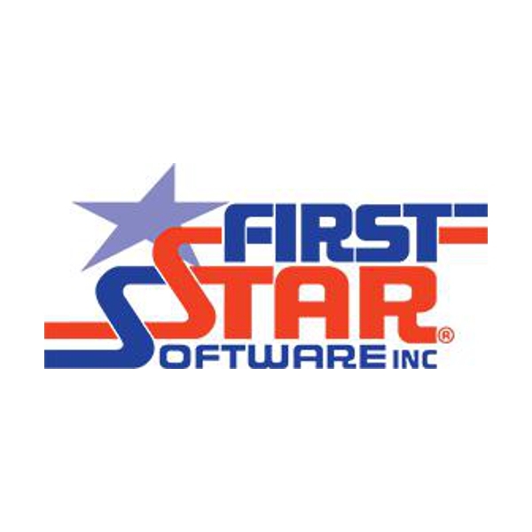 Logo of First Star Software / This image is derived from a logo uploaded to Wikimedia Commons. / Image credit: First Star Software