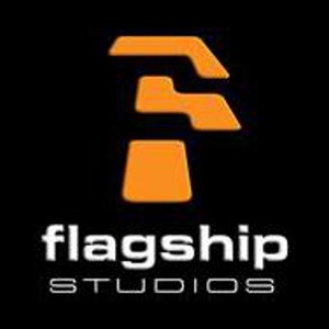 Logo of Flagship Studios / This image is derived from a logo uploaded to Wikimedia Commons. / Image credit: Flagship Studios