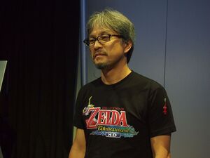 Eiji Aonuma at E3 2013 / Sorry, we don't have accessible text for this image :( / Image credit: Jan Graber / This work is licensed under Creative Commons Attribution-ShareAlike 3.0