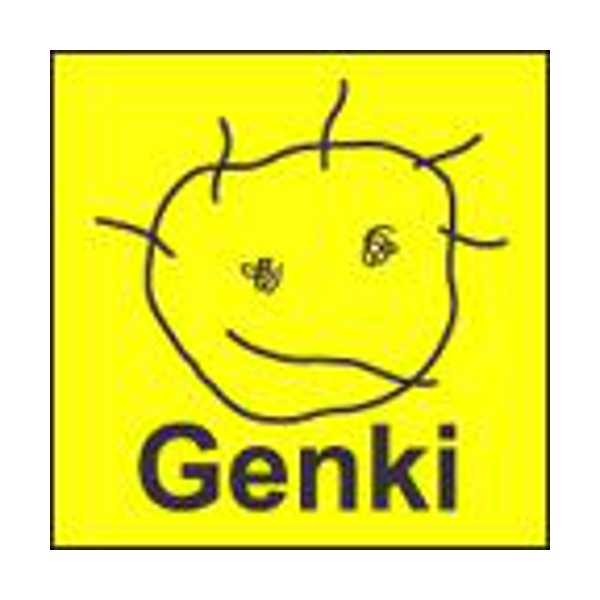 Logo of Genki / This image is derived from a logo uploaded to Wikimedia Commons. / Image credit: Genki