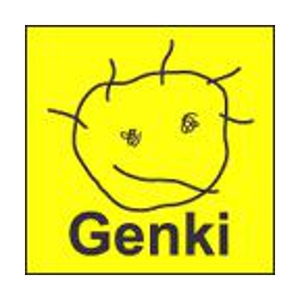 Logo of Genki / This image is derived from a logo uploaded to Wikimedia Commons. / Image credit: Genki