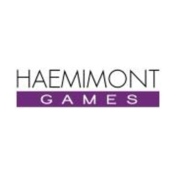 Logo of Haemimont Games / This image is derived from a logo uploaded to Wikimedia Commons. / Image credit: Haemimont Games