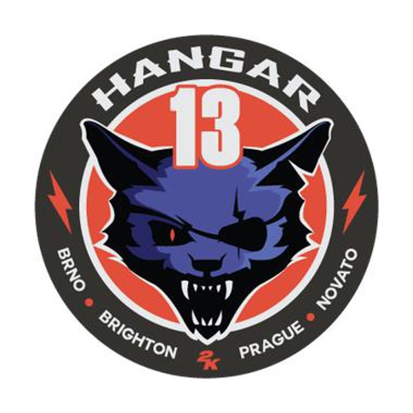 Logo of Hangar 13 / This image is derived from a logo uploaded to Wikimedia Commons. / Image credit: Hangar 13