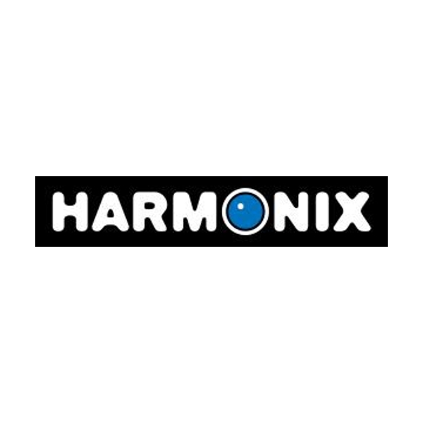 Logo of Harmonix / This image is derived from a logo uploaded to Wikimedia Commons. / Image credit: Harmonix