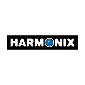 Logo of Harmonix / This image is derived from a logo uploaded to Wikimedia Commons. / Image credit: Harmonix