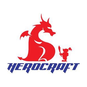 Logo of HeroCraft / This image is derived from a logo uploaded to Wikimedia Commons. / Image credit: HeroCraft