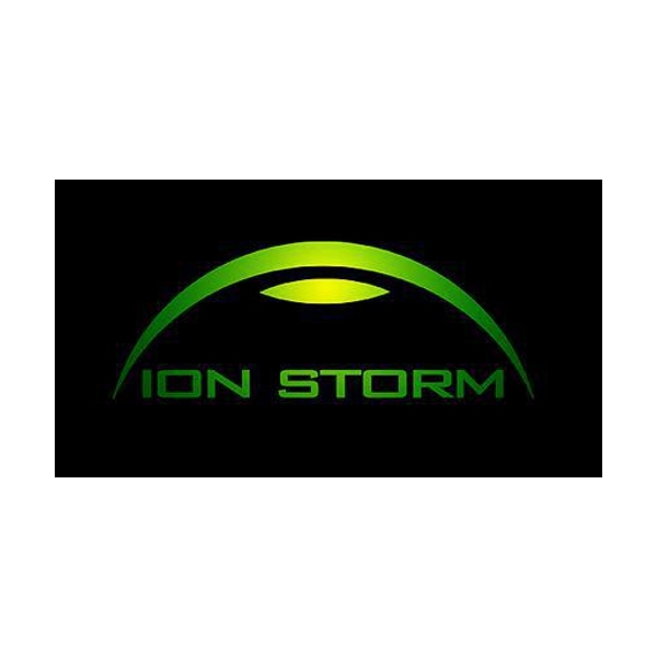 Logo of Ion Storm / This image is derived from a logo uploaded to Wikimedia Commons. / Image credit: Ion Storm