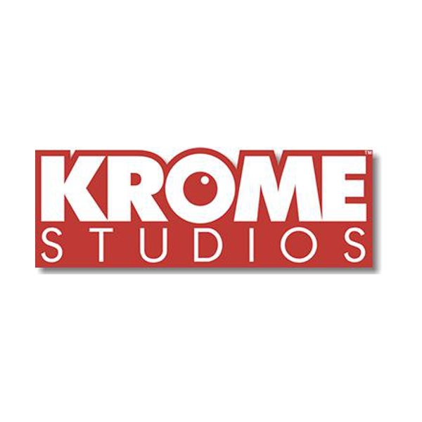 Logo of Krome Studios / This image is derived from a logo uploaded to Wikimedia Commons. / Image credit: Krome Studios