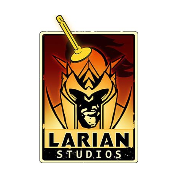 Logo of Larian Studios / This image is derived from a logo uploaded to Wikimedia Commons. / Image credit: Larian Studios