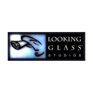 Logo of Looking Glass Studios / This image is derived from a logo uploaded to Wikimedia Commons. / Image credit: Looking Glass Studios