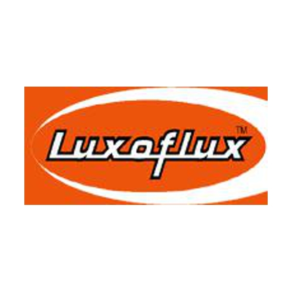 Logo of Luxoflux / This image is derived from a logo uploaded to Wikimedia Commons. / Image credit: Luxoflux