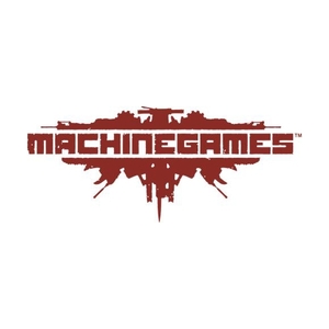 Logo of MachineGames / This image is derived from a logo uploaded to Wikimedia Commons. / Image credit: MachineGames
