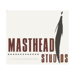 Logo of Masthead Studios / This image is derived from a logo uploaded to Wikimedia Commons. / Image credit: Masthead Studios