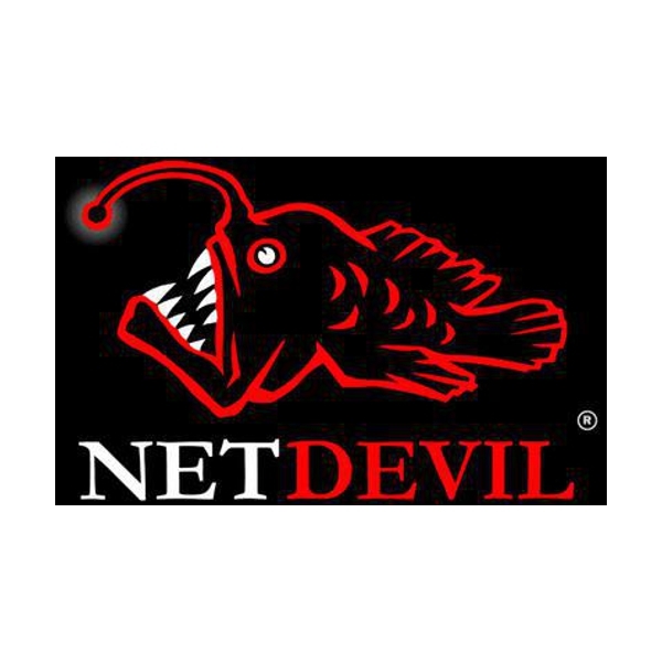 Logo of NetDevil / This image is derived from a logo uploaded to Wikimedia Commons. / Image credit: NetDevil