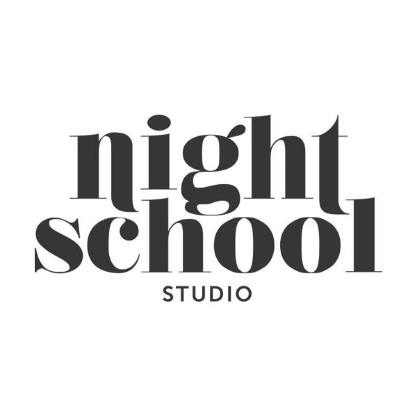 Logo of Night School Studio / This image is derived from a logo uploaded to Wikimedia Commons. / Image credit: Night School Studio