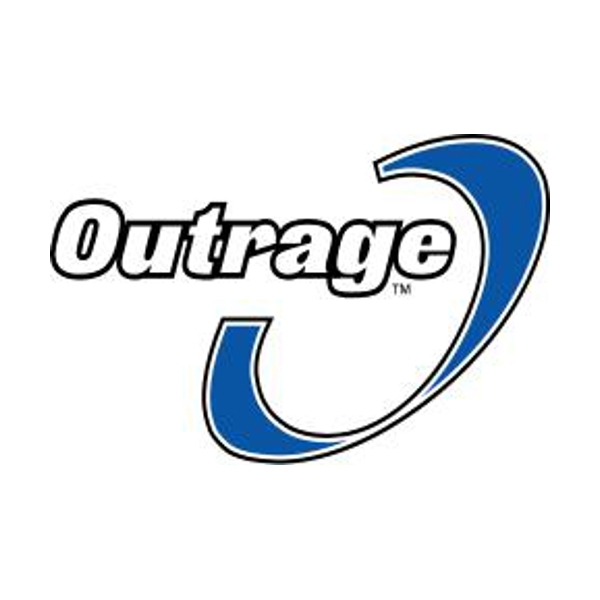 Logo of Outrage Games / This image is derived from a logo uploaded to Wikimedia Commons. / Image credit: Outrage Games