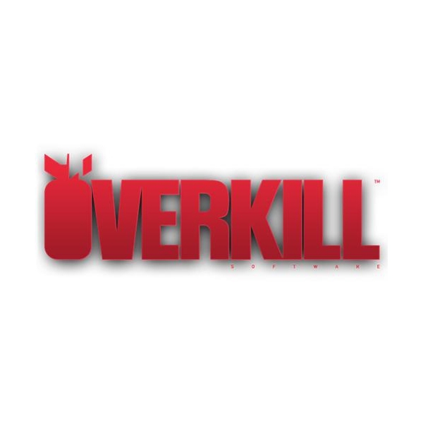 Logo of Overkill Software / This image is derived from a logo uploaded to Wikimedia Commons. / Image credit: Overkill Software