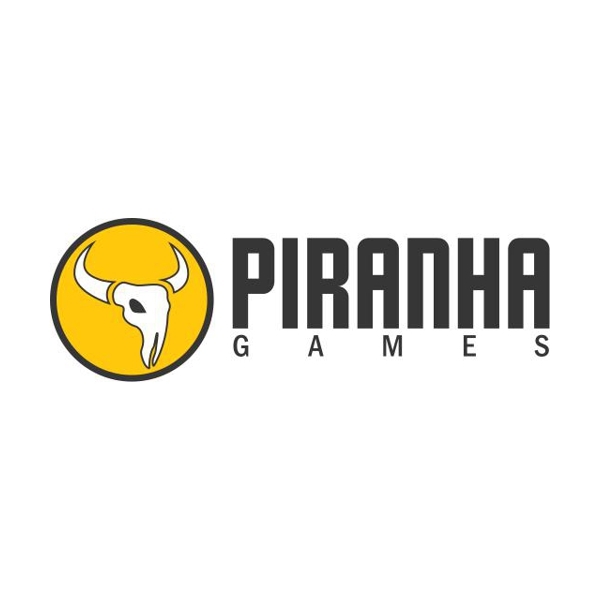 Logo of Piranha Games / This image is derived from a logo uploaded to Wikimedia Commons. / Image credit: Piranha Games