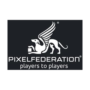 Logo of Pixel Federation / This image is derived from a logo uploaded to Wikimedia Commons. / Image credit: Pixel Federation