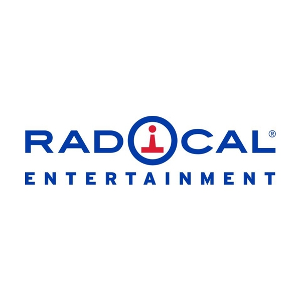 Logo of Radical Entertainment / This image is derived from a logo uploaded to Wikimedia Commons. / Image credit: Radical Entertainment