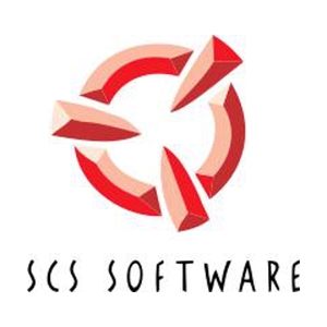 Logo of SCS Software / This image is derived from a logo uploaded to Wikimedia Commons. / Image credit: SCS Software