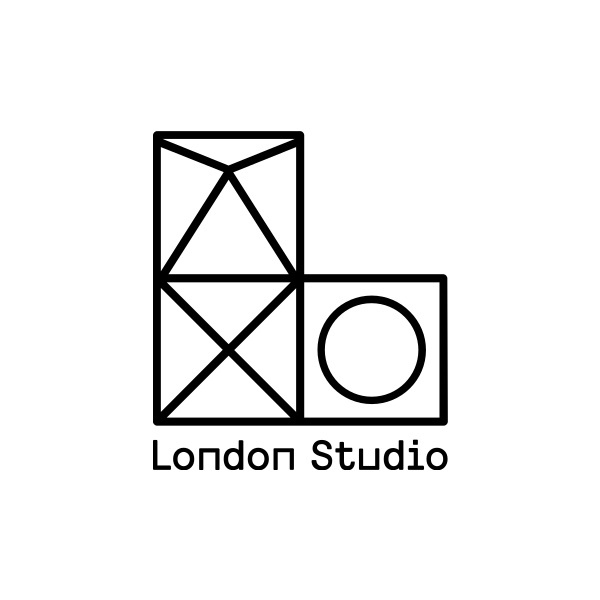 Logo of London Studio / This image is derived from a logo uploaded to Wikimedia Commons. / Image credit: London Studio