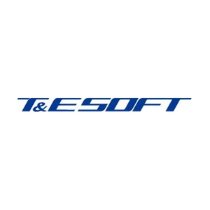 Logo of T&E Soft / This image is derived from a logo uploaded to Wikimedia Commons. / Image credit: T&E Soft