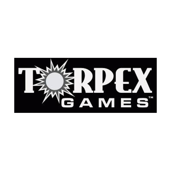 Logo of Torpex Games / This image is derived from a logo uploaded to Wikimedia Commons. / Image credit: Torpex Games