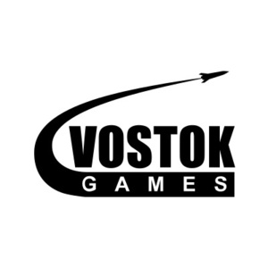 Logo of Vostok Games / This image is derived from a logo uploaded to Wikimedia Commons. / Image credit: Vostok Games