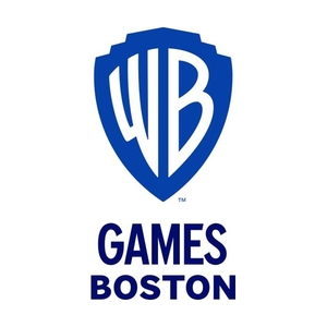 Logo of WB Games Boston / This image is derived from a logo uploaded to Wikimedia Commons. / Image credit: WB Games Boston